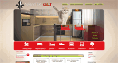 Desktop Screenshot of nabytek-kelt.cz