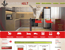 Tablet Screenshot of nabytek-kelt.cz